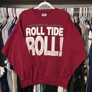 Vintage University of Alabama Roll Tide Roll! Crewneck Sweatshirt